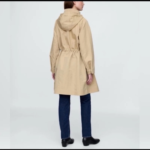 NWT Gap Oversized Nylon Parka in Khaki tan
size XXL - Picture 3 of 12